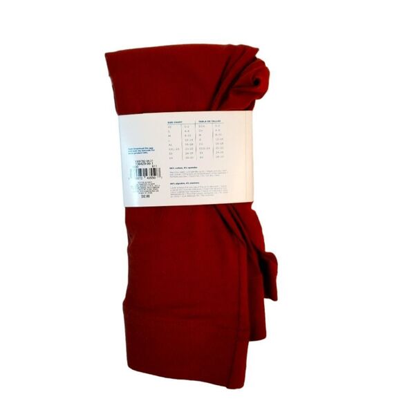 Old Navy Burnt Red High Rise Long Biker Shorts NWT XS 1 0239 - Picture 3 of 4